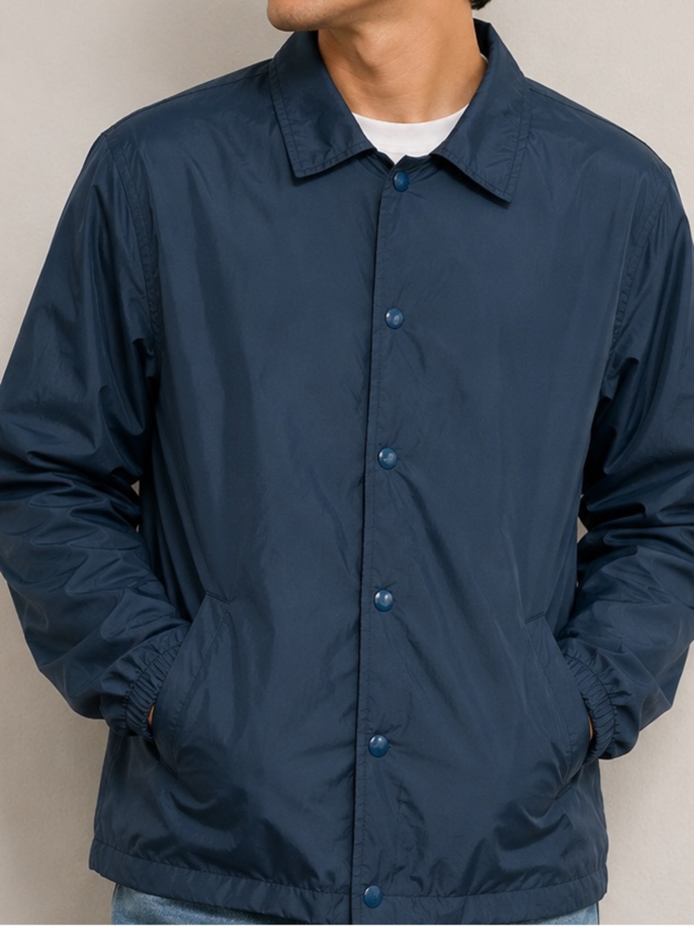 Odd Future OFWGKTA Navy Coach Jacket Men’s Medium Donut Logo Streetwear